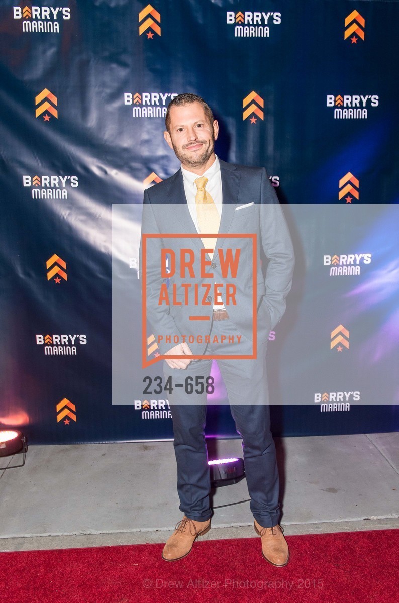 Garfield Granett, Barry's Marina Opening, Barry's. 2246 Lombard Street, December 17th, 2015,Drew Altizer, Drew Altizer Photography, full-service agency, private events, San Francisco photographer, photographer california