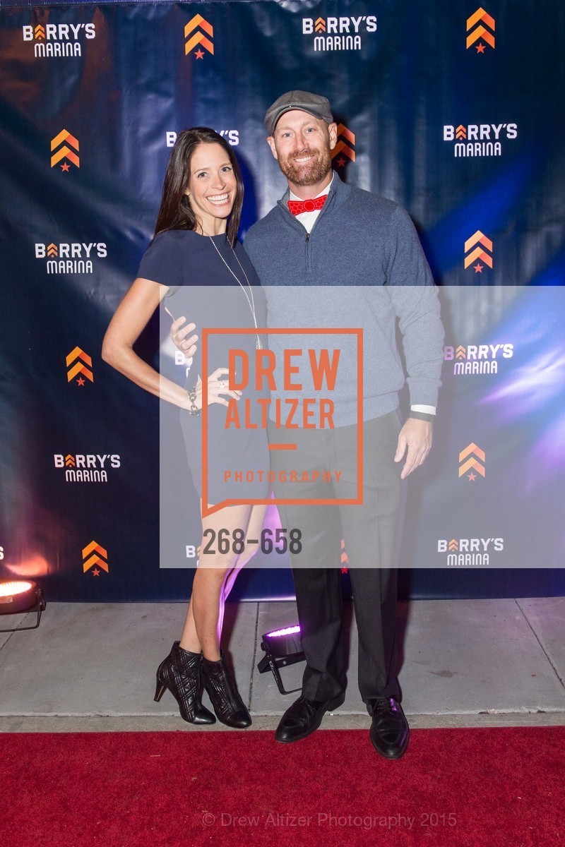 Kim Spiegelberg, Dan Valine, Barry's Marina Opening, Barry's. 2246 Lombard Street, December 17th, 2015,Drew Altizer, Drew Altizer Photography, full-service agency, private events, San Francisco photographer, photographer california