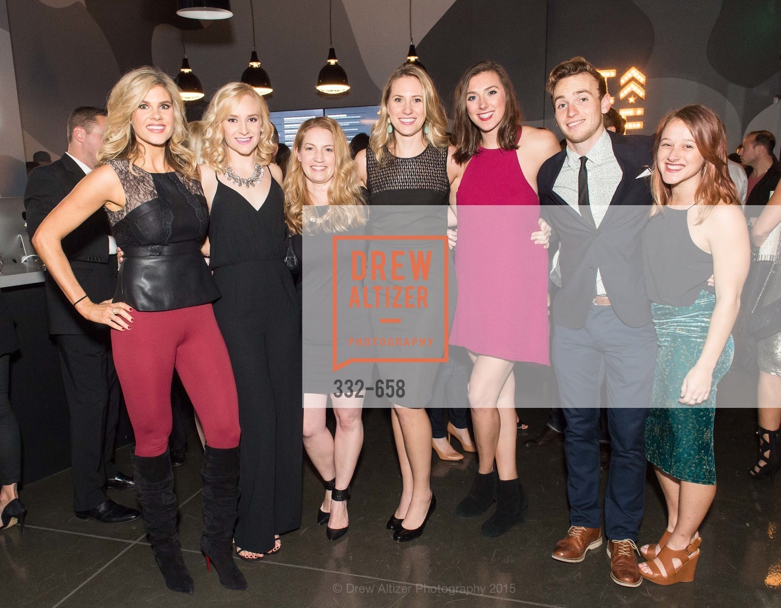 Tara Bratt, Ali Nowell, Devon Farrell, Shannon Farrell, Sarah Marshall, Barry's Marina Opening, Barry's. 2246 Lombard Street, December 17th, 2015,Drew Altizer, Drew Altizer Photography, full-service event agency, private events, San Francisco photographer, photographer California