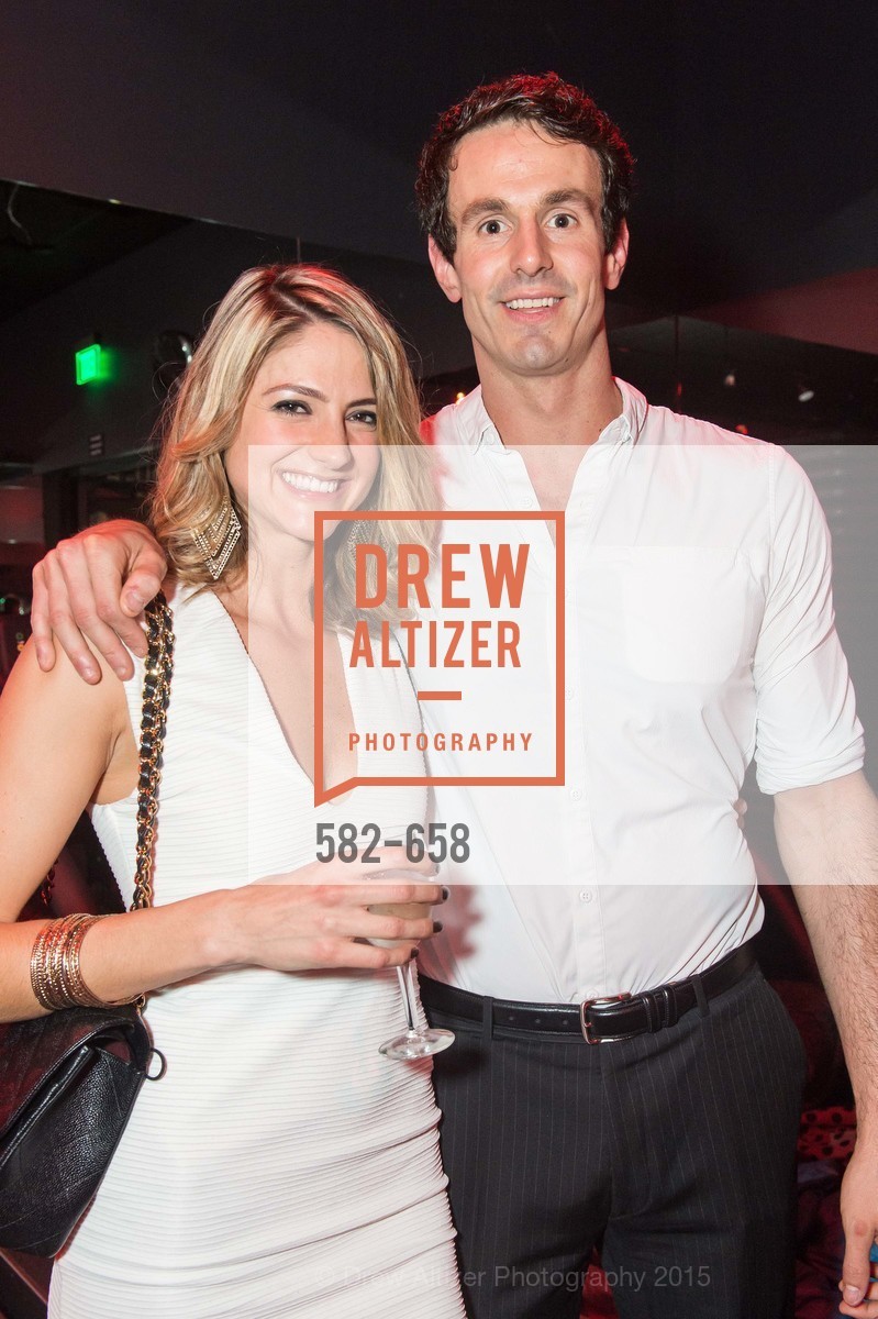 Christy Kranjec, Chris Reed, Barry's Marina Opening, Barry's. 2246 Lombard Street, December 17th, 2015, Photo #582-658 Christy Kranjec, Chris Reed, Photo #582-658