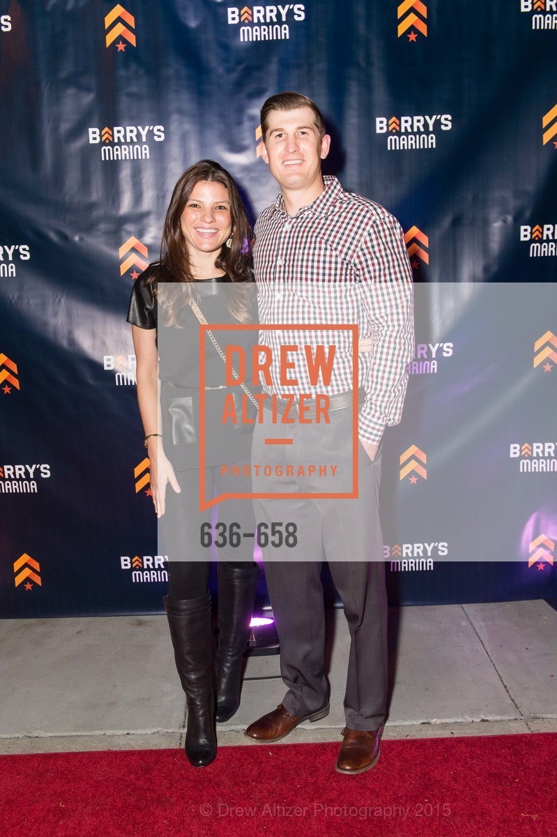 Brook Aguilar, Chris Geshwin, Barry's Marina Opening, Barry's. 2246 Lombard Street, December 17th, 2015,Drew Altizer, Drew Altizer Photography, full-service agency, private events, San Francisco photographer, photographer california