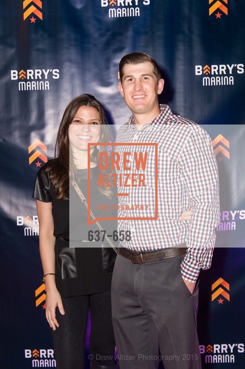 Brook Aguilar, Chris Geshwin, Barry's Marina Opening, Barry's. 2246 Lombard Street, December 17th, 2015,Drew Altizer, Drew Altizer Photography, full-service agency, private events, San Francisco photographer, photographer california