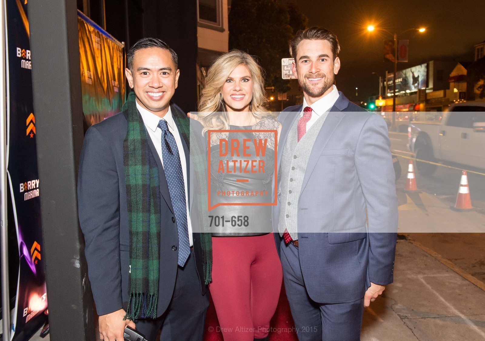 Justin Roja, Ali Nowell, Thomas Stracke, Barry's Marina Opening, Barry's. 2246 Lombard Street, December 17th, 2015,Drew Altizer, Drew Altizer Photography, full-service agency, private events, San Francisco photographer, photographer california