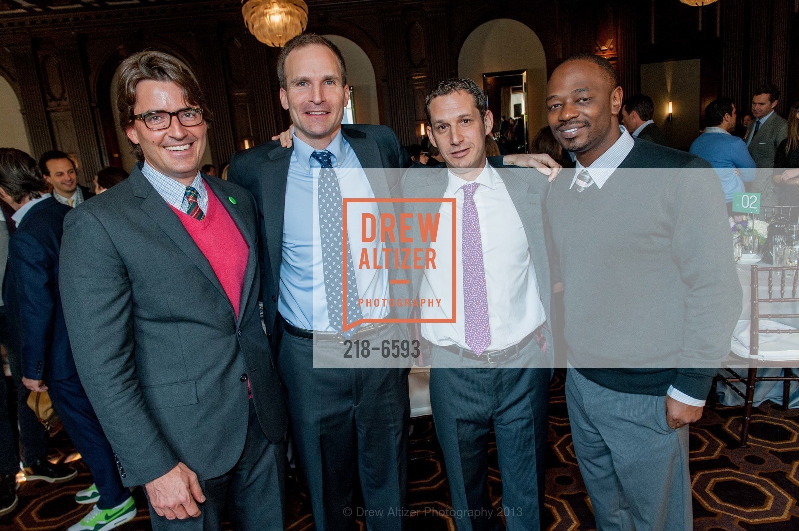 Thomas Laffont, Chris Bischof, Daniel Lurie, Franklin Matthews, TIPPING POINT'S 2013 Awards Breakfast, US, December 12th, 2013, Photo #218-6593 Thomas Laffont, Chris Bischof, Daniel Lurie, Franklin Matthews, Photo #218-6593