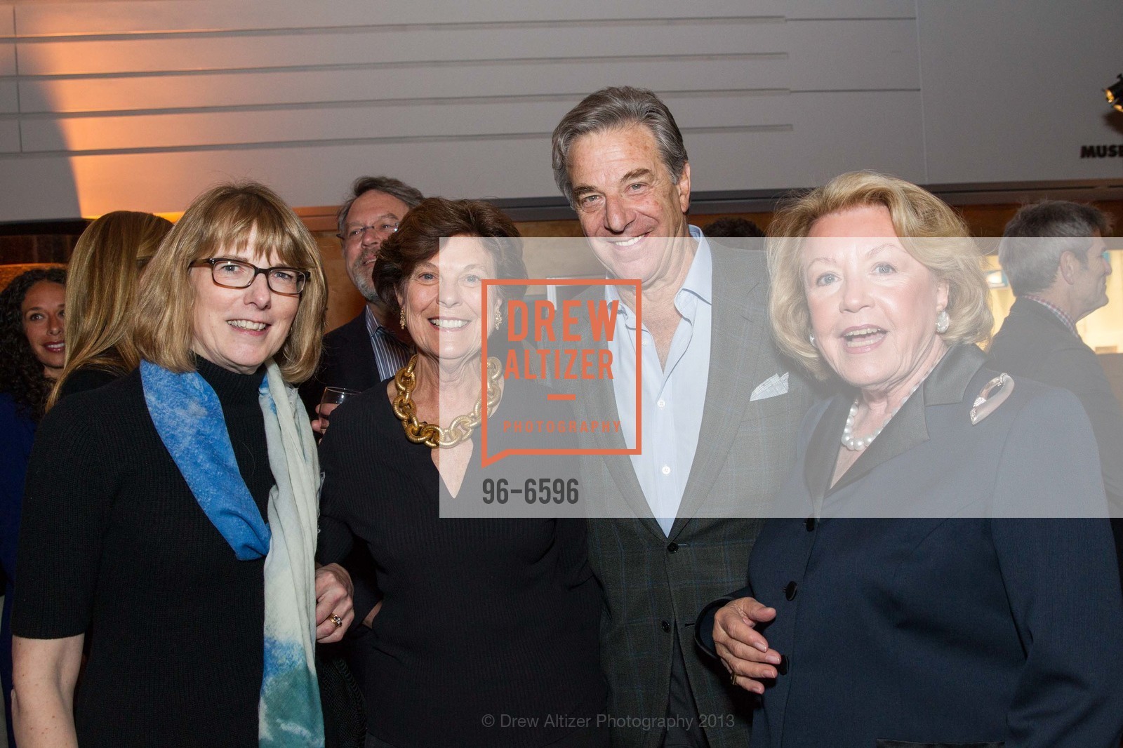 Sarah Greenough, Mary Robinson, Paul Pelosi, Kay Woods, SFMOMA'S Garry Winogrand Opening Reception, US, March 6th, 2013, Photo #96-6596 Sarah Greenough, Mary Robinson, Paul Pelosi, Kay Woods, Photo #96-6596