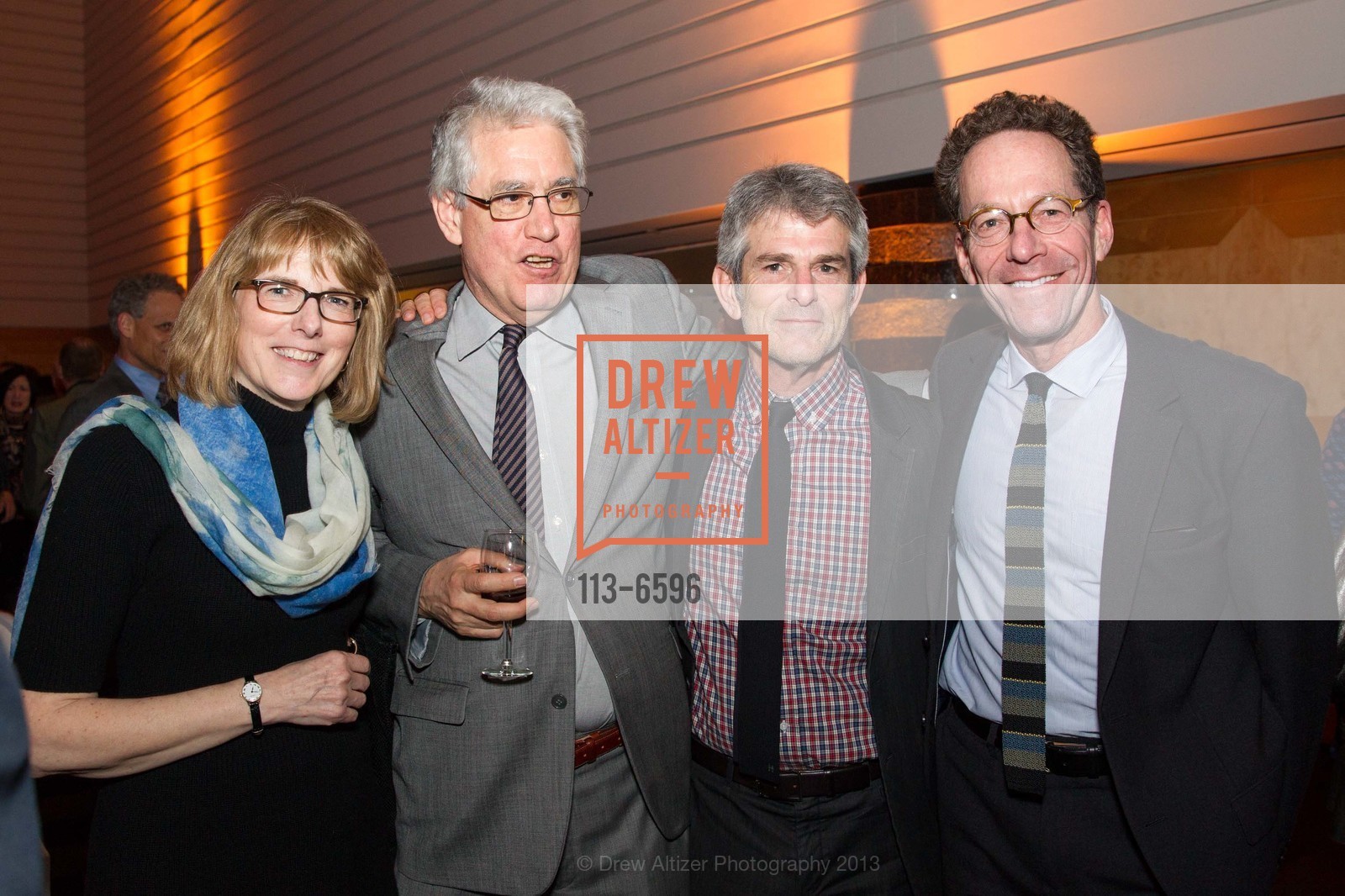 Sarah Greenough, Jeffrey Fraenkel, Alan Mark, SFMOMA'S Garry Winogrand Opening Reception, US, March 6th, 2013, Photo #113-6596 Sarah Greenough, Jeffrey Fraenkel, Alan Mark, Photo #113-6596