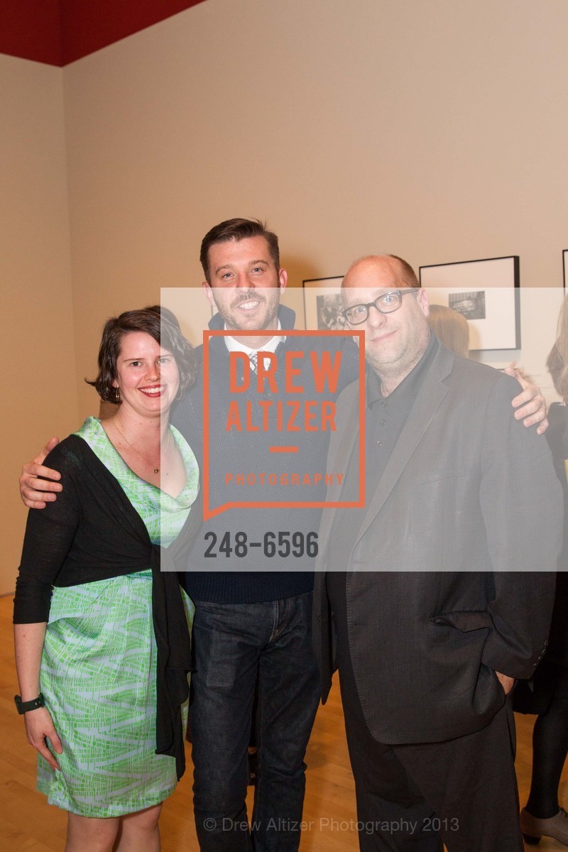 Jessica Brier, Jason Hanasik, Todd Hido, SFMOMA'S Garry Winogrand Opening Reception, US, March 6th, 2013, Photo #248-6596 Jessica Brier, Jason Hanasik, Todd Hido, Photo #248-6596