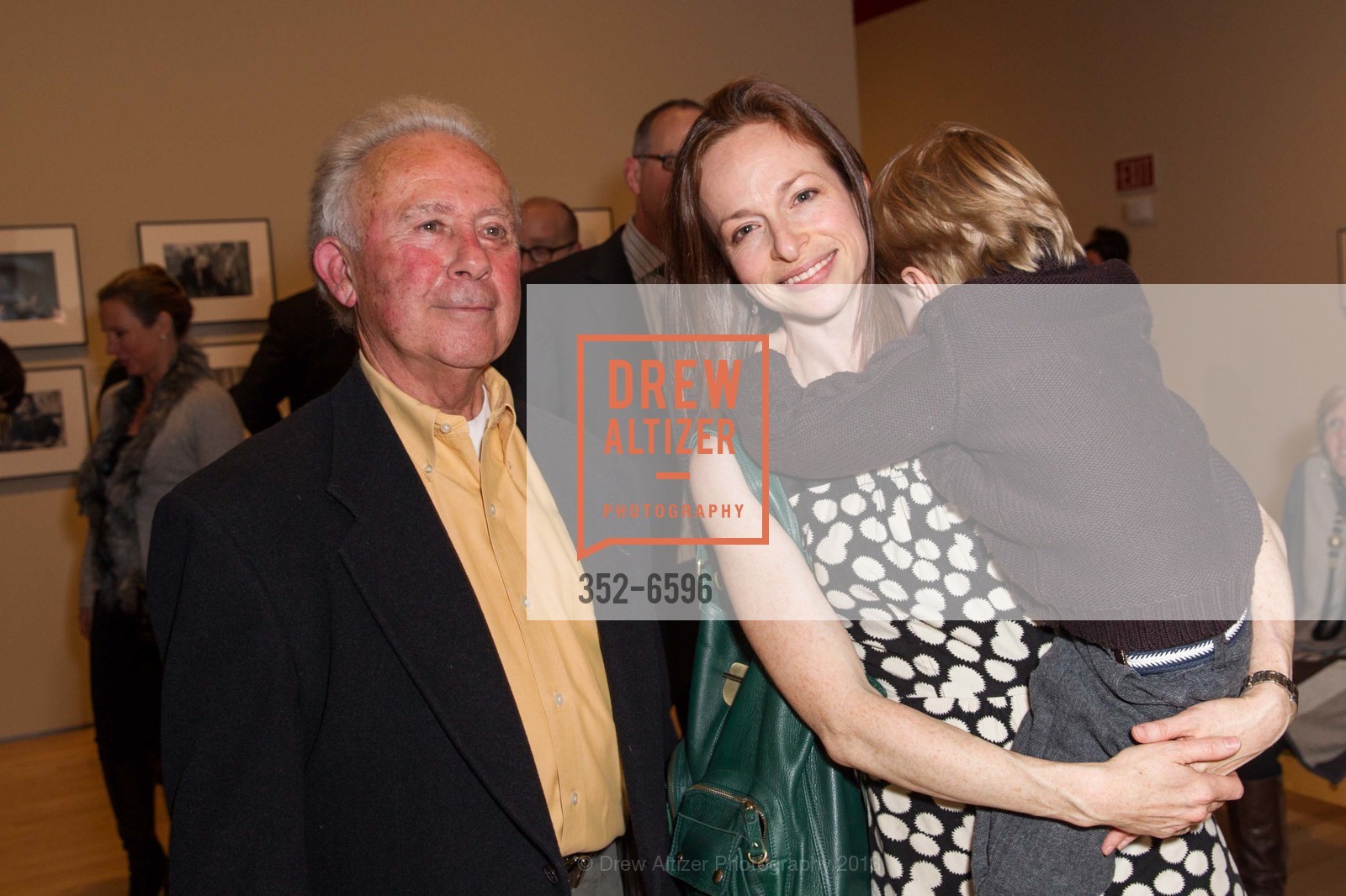 Henry Wessel, Melissa Atkinson, SFMOMA'S Garry Winogrand Opening Reception, US, March 6th, 2013, Photo #352-6596 Henry Wessel, Melissa Atkinson, Photo #352-6596