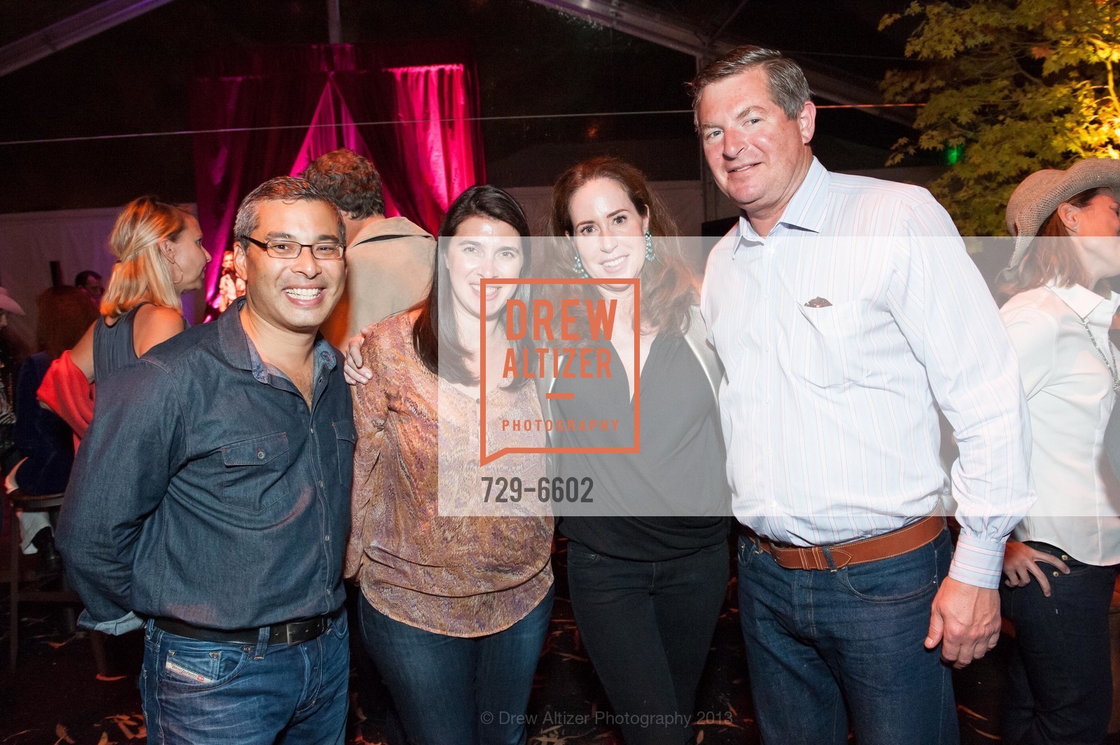 Desi Co, Laura Co, Meg Bertero, Craig Bertero, Party for the Parks 2013, US, September 7th, 2013, Photo #729-6602 Desi Co, Laura Co, Meg Bertero, Craig Bertero, Photo #729-6602