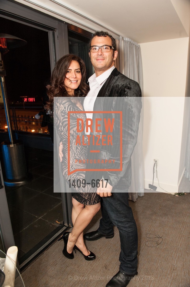 Azita Ghafourpour, Marcus Segal, THE BAY LIGHTS Grand Lighting Celebration, US, March 5th, 2013, Photo #1409-6617 Azita Ghafourpour, Marcus Segal, Photo #1409-6617