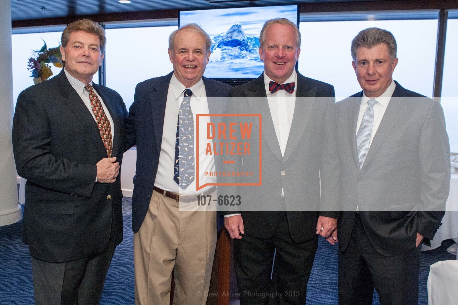 Mike Vlass, Jim Jacoby, Richard Snow, John Harris, 2013 BAL DE LA MER and SeaKeeper Award Presentation, US, September 9th, 2013, Photo #107-6623 Mike Vlass, Jim Jacoby, Richard Snow, John Harris, Photo #107-6623