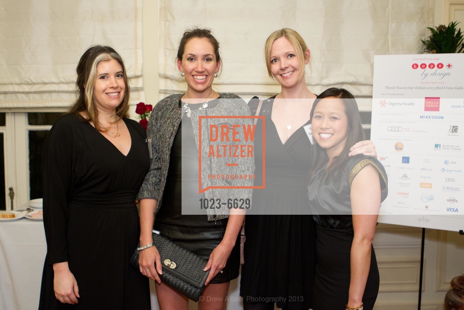 Ashley DeSmeth, Keren Janiszewski, Rhiannon Anderson, Julie Le, 2013 RED CROSS Consular Corps Reception, US, February 7th, 2013, Photo #1023-6629 Ashley DeSmeth, Keren Janiszewski, Rhiannon Anderson, Julie Le, Photo #1023-6629