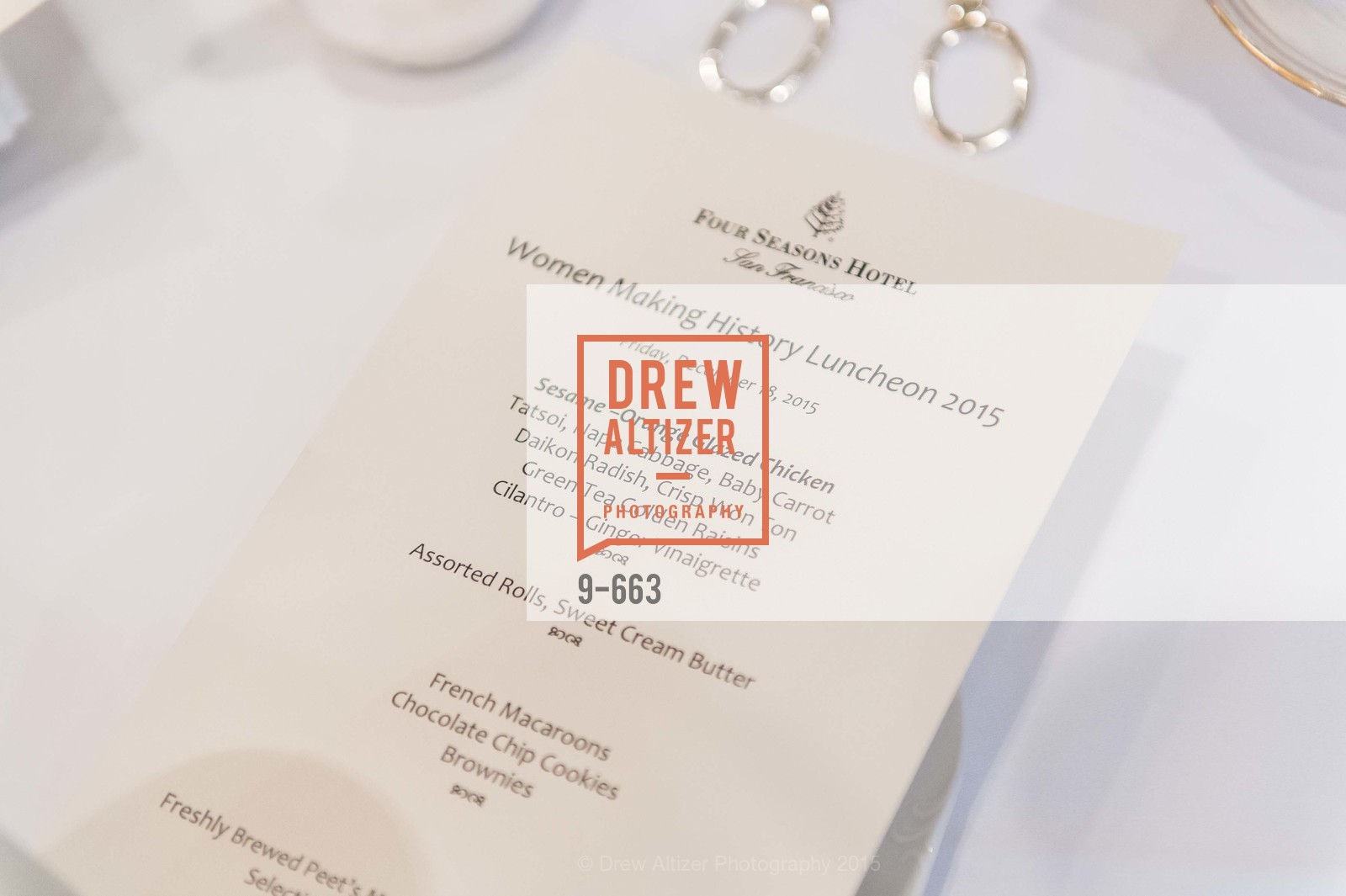 Atmosphere, Senator Barbara Boxer's Women Making History Luncheon, December 18th, 2015, Photo,Drew Altizer, Drew Altizer Photography, full-service agency, private events, San Francisco photographer, photographer california
