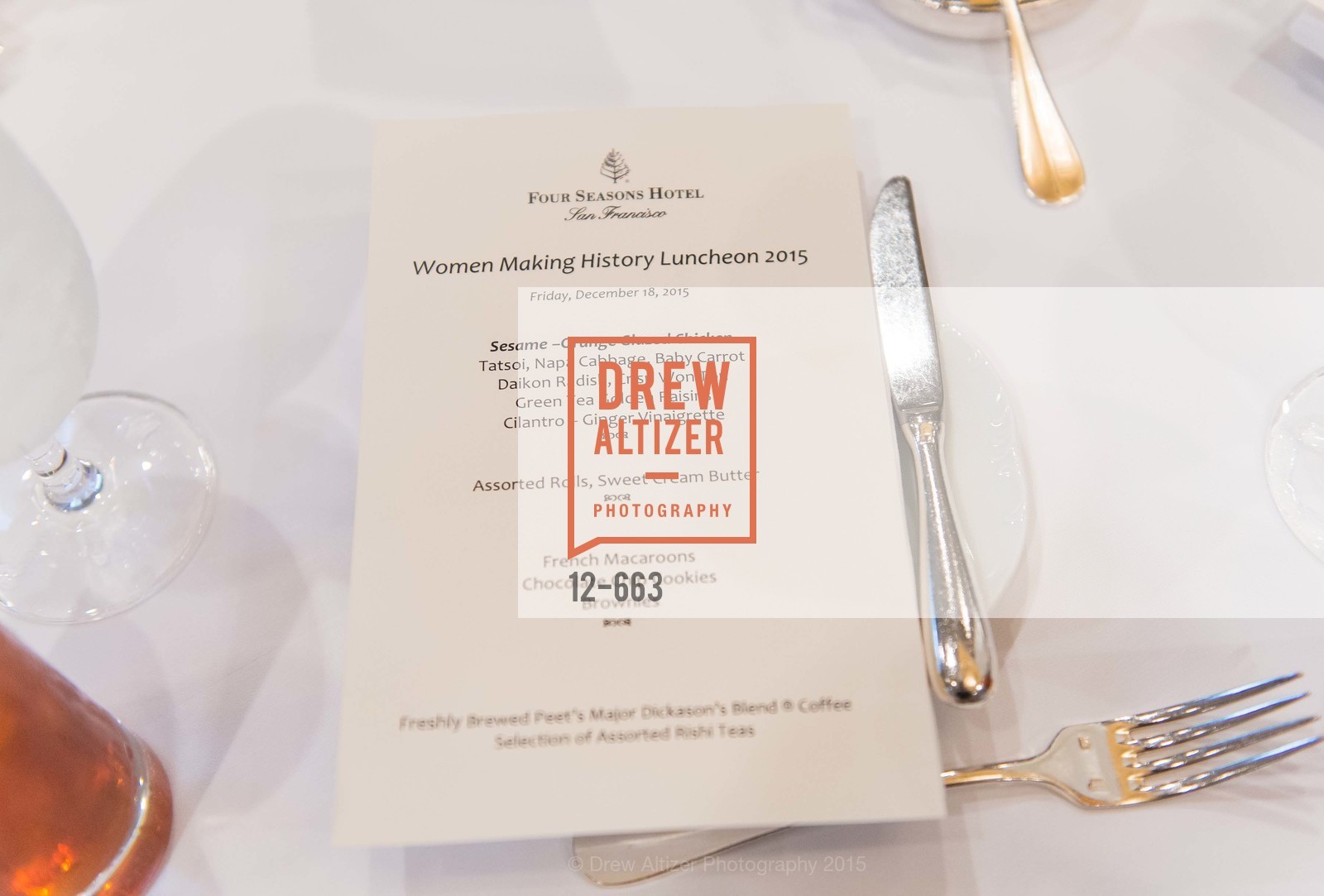 Atmosphere, Senator Barbara Boxer's Women Making History Luncheon, December 18th, 2015, Photo,Drew Altizer, Drew Altizer Photography, full-service agency, private events, San Francisco photographer, photographer california