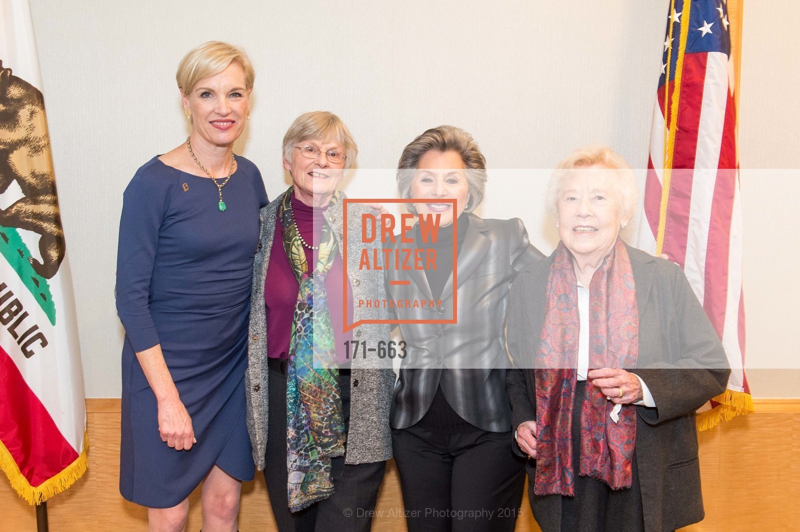 Photo Line, Senator Barbara Boxer's Women Making History Luncheon, December 18th, 2015, Photo
