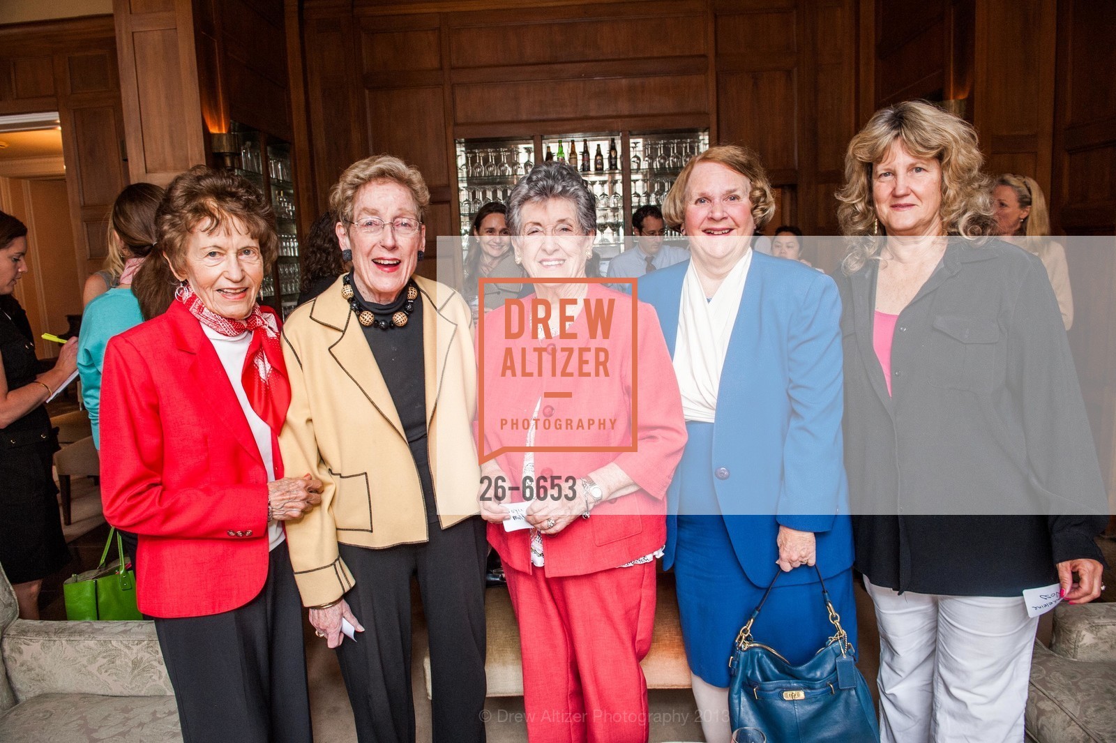 Joan Leonard, Mary Franck, Joyce Molfino, Shirley Hambrook Jones, Madeline Voss, Photo #26-6653