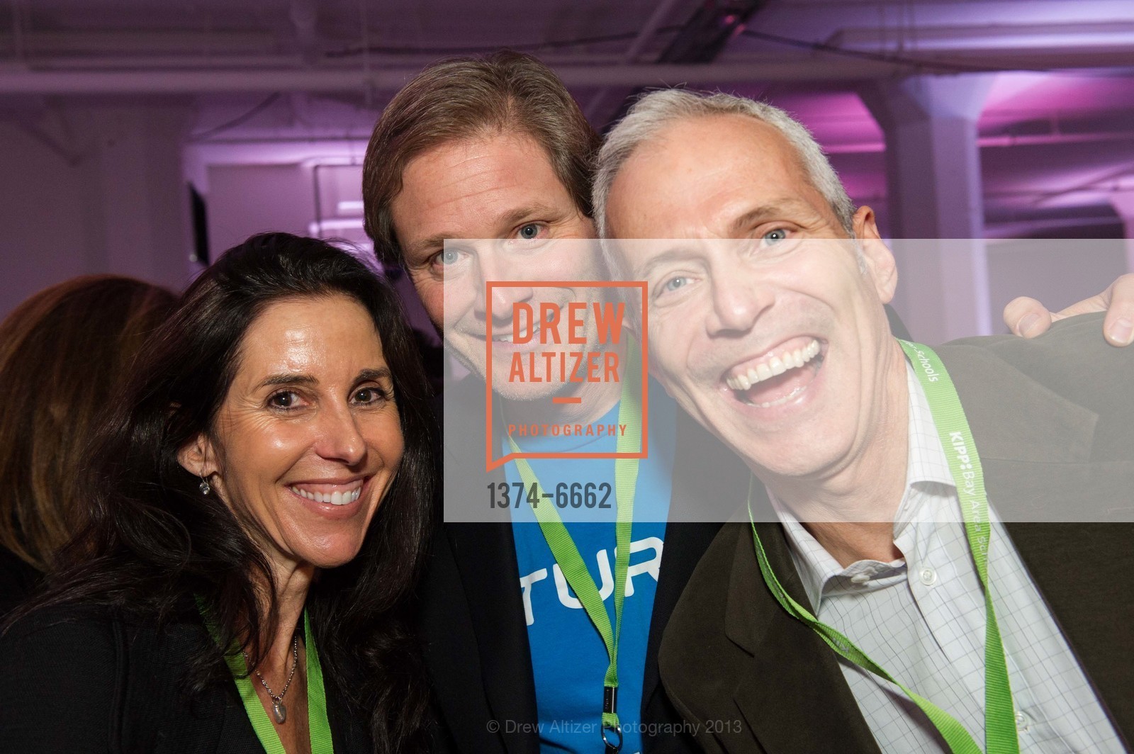 Annie Barnett, Bill Demas, Jim Barnett, KIPP BAY AREA Presents Second Annual Ping Pong Smackdown, US, September 26th, 2013, Photo #1374-6662 Annie Barnett, Bill Demas, Jim Barnett, Photo #1374-6662