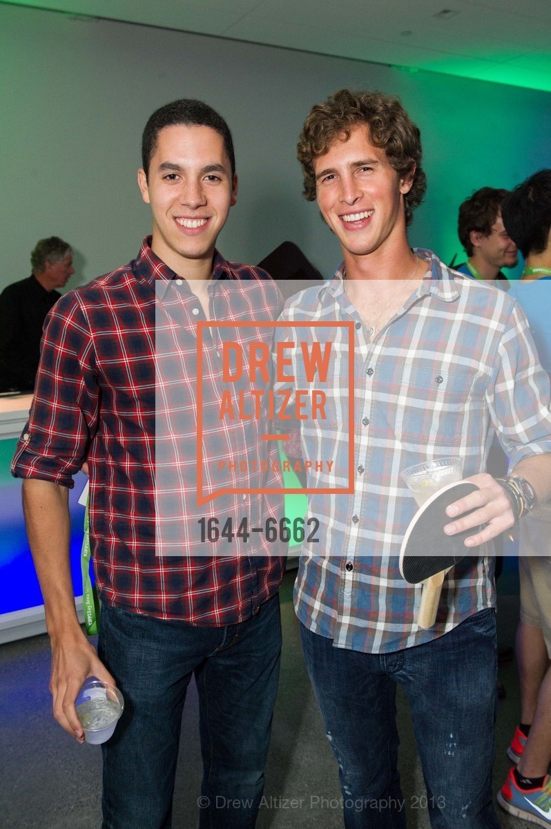 Matt Rosh, Gus Steyer, KIPP BAY AREA Presents Second Annual Ping Pong Smackdown, US, September 26th, 2013, Photo #1644-6662 Matt Rosh, Gus Steyer, Photo #1644-6662