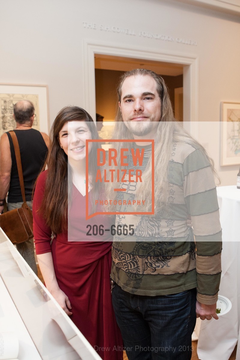 Claire Ryland, Ray McCormick, CA HISTORICAL SOCIETY Unbuilt San Francisco: The View from Futures Past, Opening Celebration, US, September 6th, 2013, Photo #206-6665 Claire Ryland, Ray McCormick, Photo #206-6665
