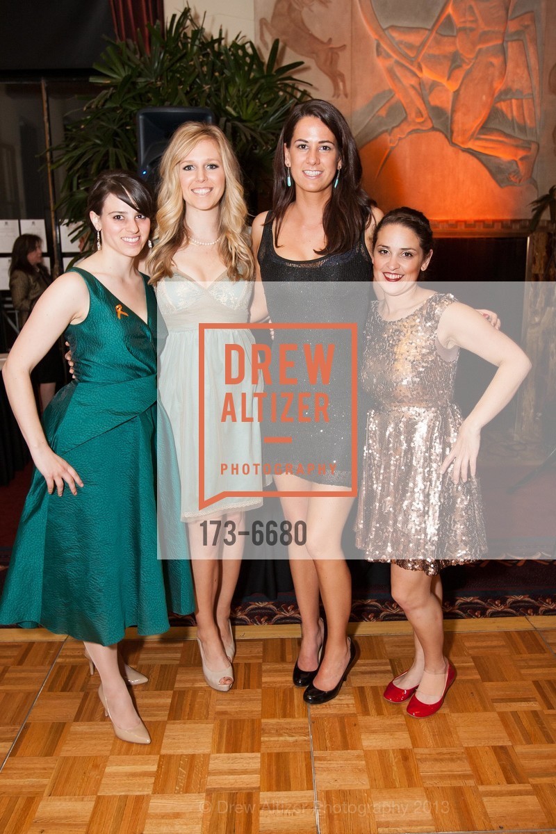 Bailey Douglass, Cambria Steele, Gina Scheffel, Christina Cardosa, SPINSTERS OF SAN FRANCISCO Presents: 2013 Patrons Reception Honoring Radha Stern, US, April 5th, 2013, Photo #173-6680 Bailey Douglass, Cambria Steele, Gina Scheffel, Christina Cardosa, Photo #173-6680