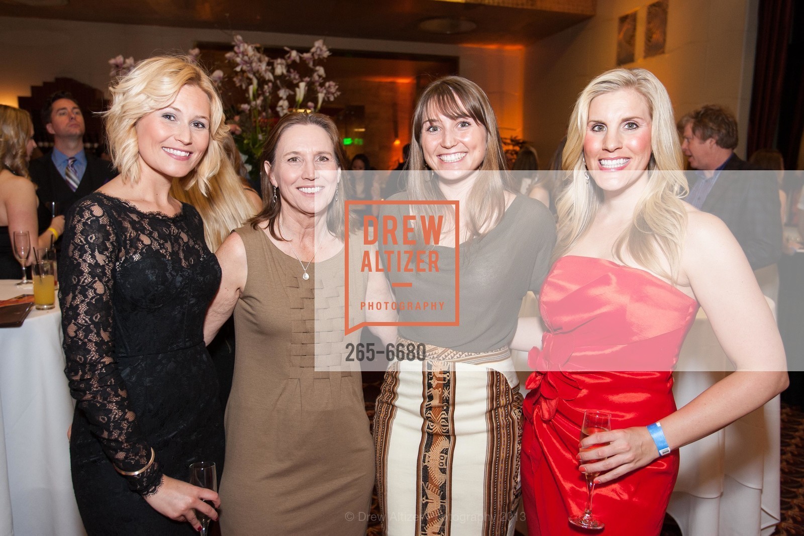 Brittany Johnson, Liz Cordessa, Christina Johnson, Kathryn Denson, SPINSTERS OF SAN FRANCISCO Presents: 2013 Patrons Reception Honoring Radha Stern, US, April 5th, 2013, Photo #265-6680 Brittany Johnson, Liz Cordessa, Christina Johnson, Kathryn Denson, Photo #265-6680
