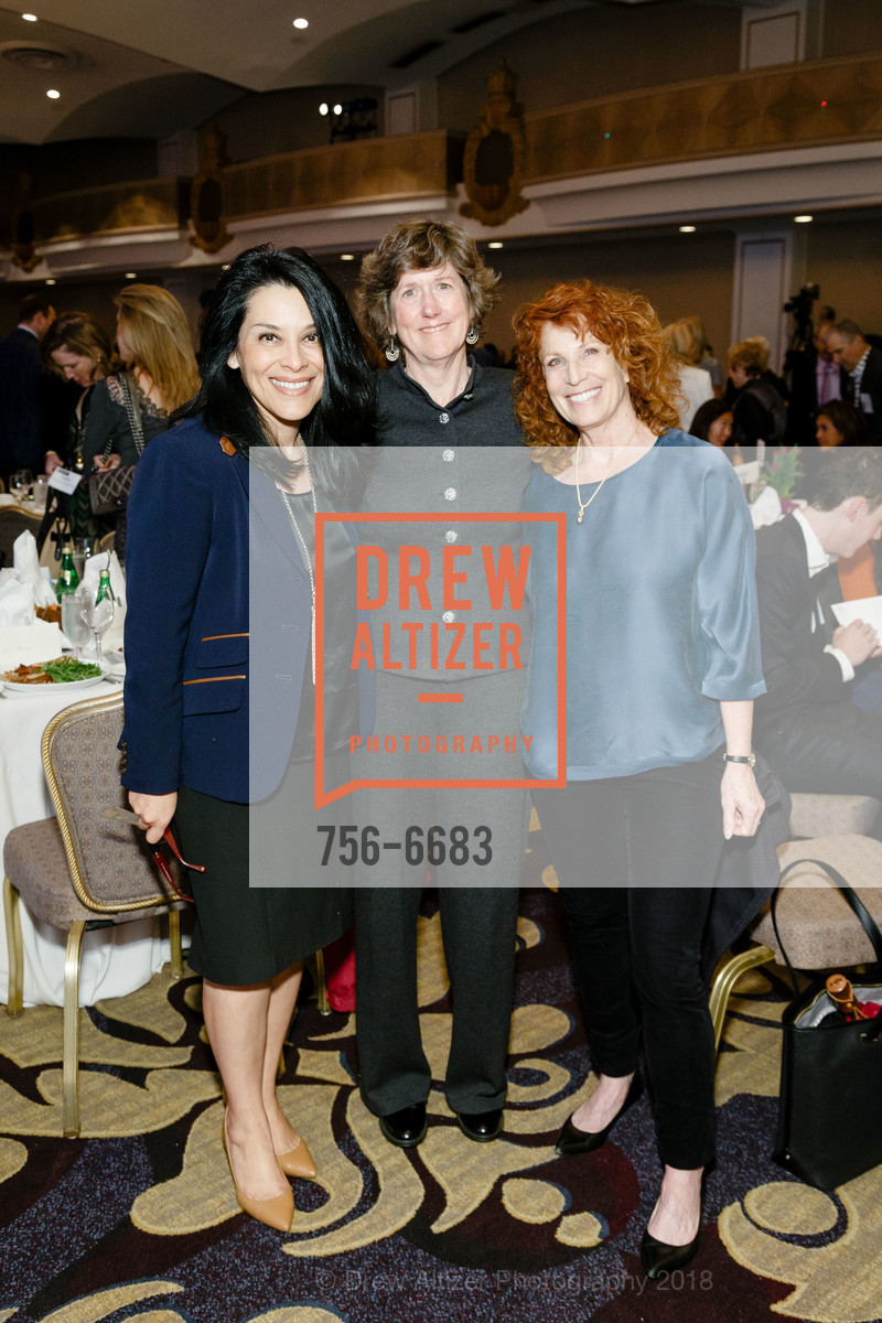 Gilda Gonzales, Michelle Merser, Pamela Rose Dinkelspiel, NARAL Pro-Choice's America's 23rd San Francisco Power of Choice Luncheon 2018, The Fairmont. 950 Mason Street San Francisco, CA 94108, March 1st, 2018, Photo #756-6683 Gilda Gonzales, Michelle Merser, Pamela Rose Dinkelspiel, Photo #756-6683