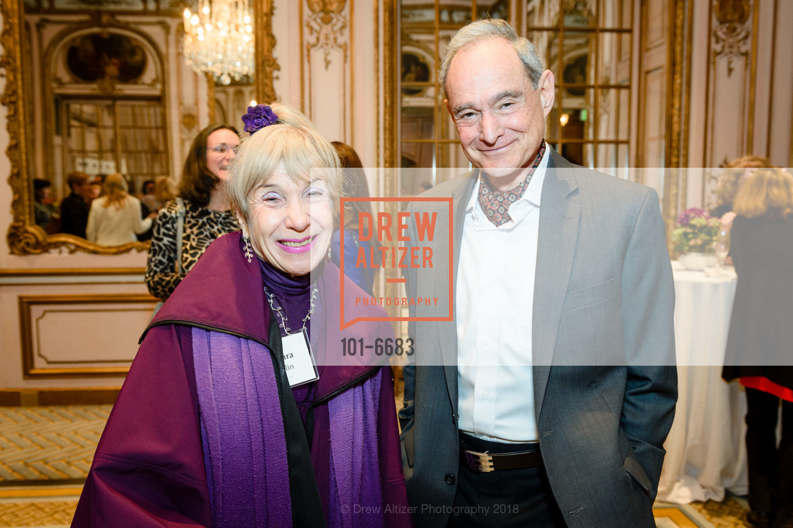 Barbara Meislin, Alan Givens, NARAL Pro-Choice's America's 23rd San Francisco Power of Choice Luncheon 2018, The Fairmont. 950 Mason Street San Francisco, CA 94108, March 1st, 2018, Photo #101-6683 Barbara Meislin, Alan Givens, Photo #101-6683