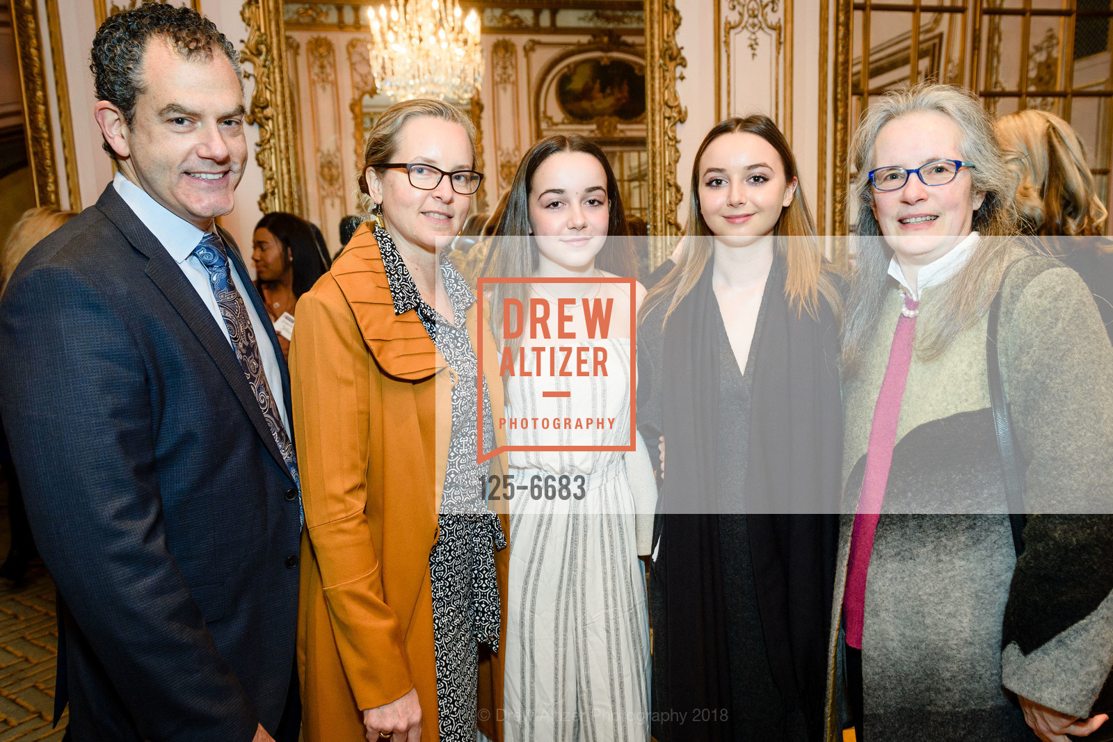 Dan Grossman, Laura Norrell, Alice Norrell, Eva Norrell, Nancy Milliken, Photo #125-6683