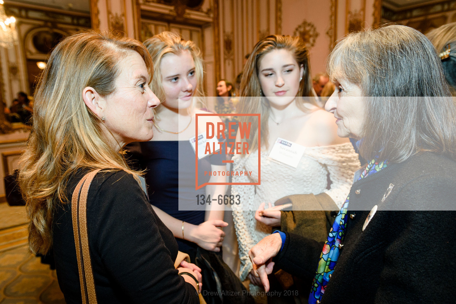 Meagan Stasz, Mackenzie Stasz, Savannah Williamson, Judy Wessing, Photo #134-6683