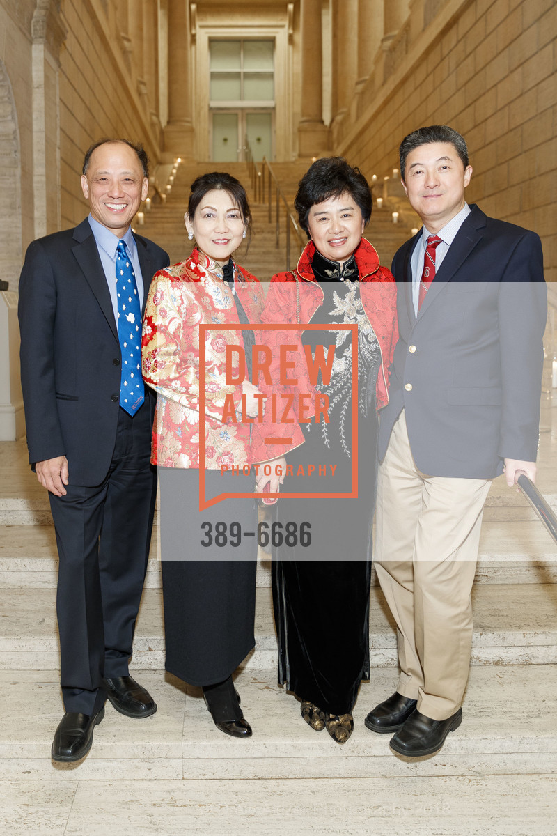 Pehong Chen, Adele Chen, Barbara Zhang, Shou Cheng Zhang, Photo #389-6686