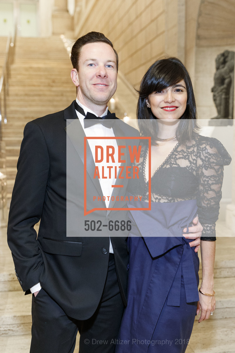 Dane Jensen, Omayra Alvarado, Asian Art Museum Gala 2018, Asian Art Museum. 200 Larkin St, March 1st, 2018, Photo #502-6686 Dane Jensen, Omayra Alvarado, Photo #502-6686