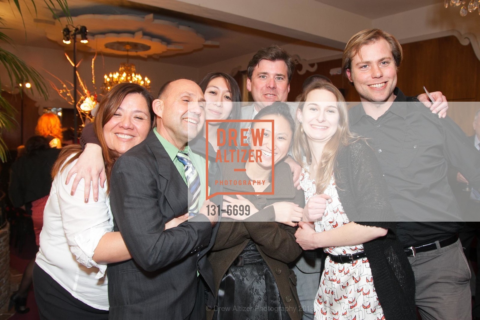 Alberta Valdez, Terry Gross, Jessalyn Gagui, Clarissa Tom, Alan Claire, Kristen Whissel, Photo #131-6699