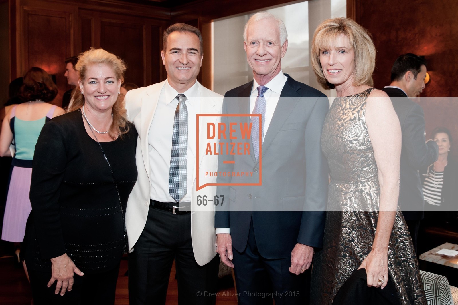 Sully Sullenberger, Lorrie Sullenberger, Gucci & Vogue Dinner, Four Seasons SF. Four Seasons Hotel, April 24th, 2015, Photo #66-67 Sully Sullenberger, Lorrie Sullenberger, Photo #66-67
