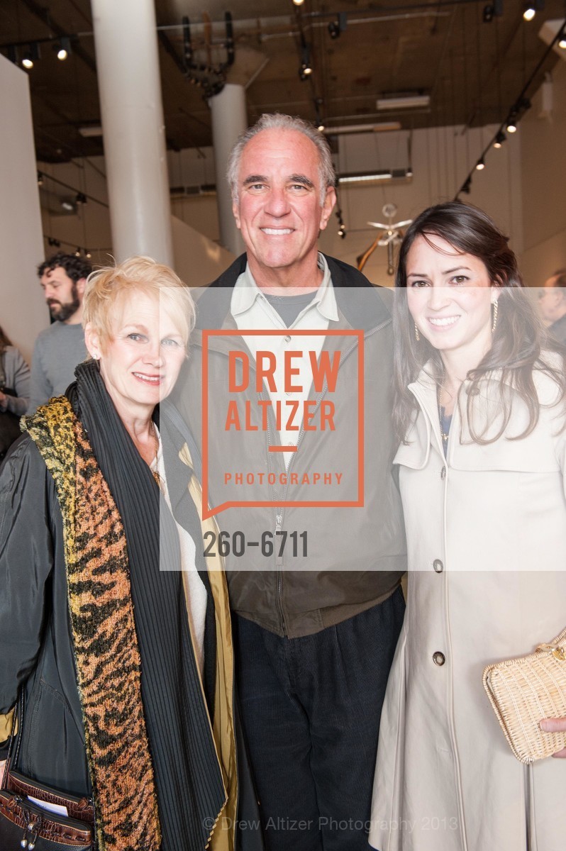 Michelle Kerchman, David Kerchman, Alicia Grossman, MUSEUM OF CRAFT AND DESIGN Grand Opening, US, April 5th, 2013, Photo #260-6711 Michelle Kerchman, David Kerchman, Alicia Grossman, Photo #260-6711