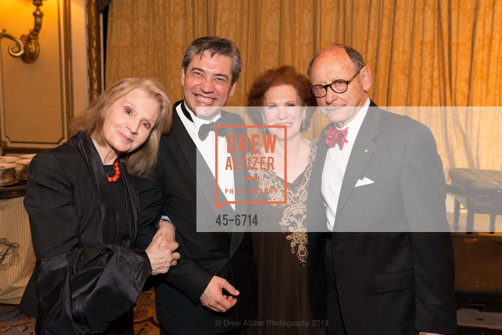 Daniela Faggioli, Nicola Luisotti, Romana Bracco, Bernard Osher, Photo #45-6714