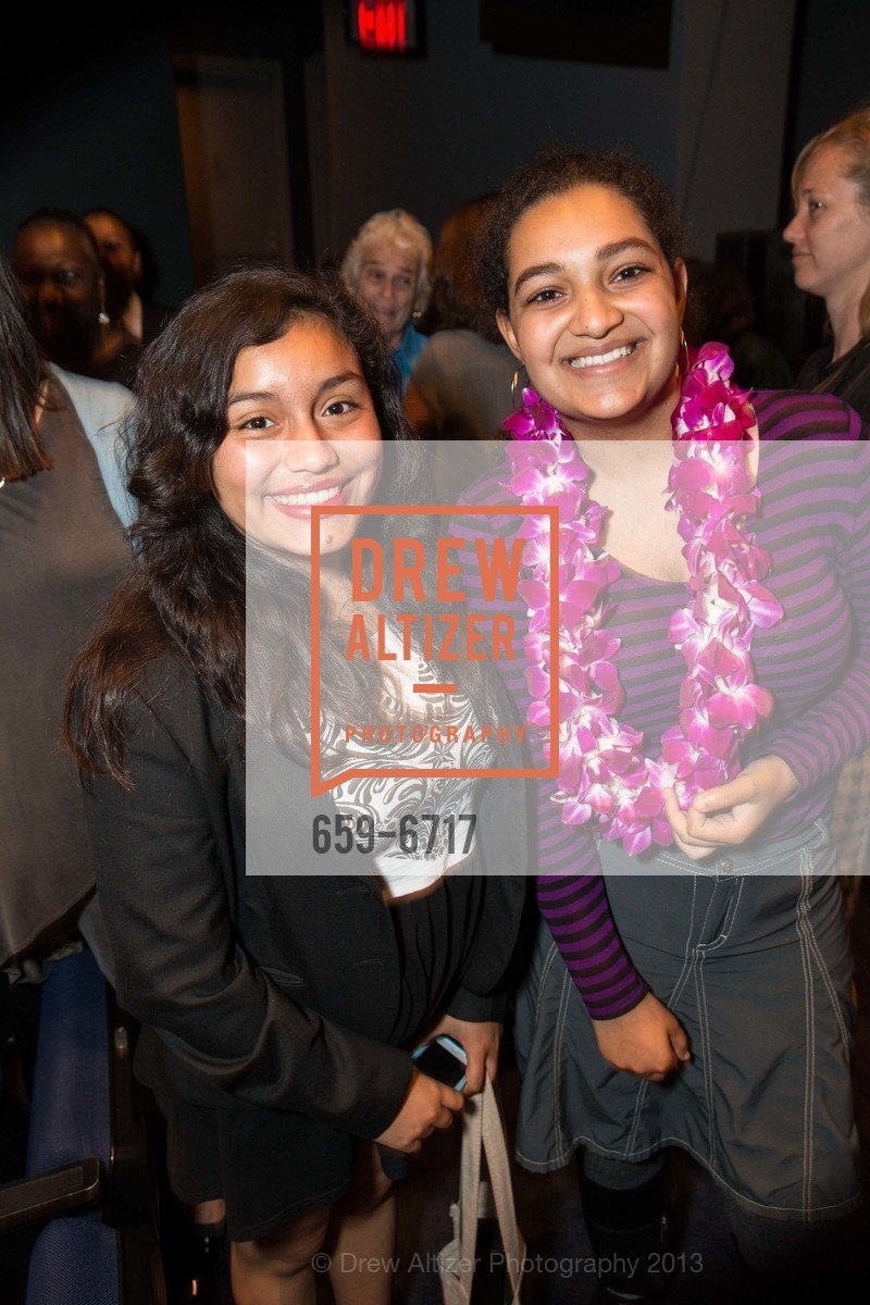 Maya Paredes-Hernandez, Anika Dearman, THE SAN FRANCISCO FOUNDATION: 2013 Community Leader Awards, Yerba Buena Center for the Arts, Novellus Theater. 700 Howard Street, October 1st, 2013, Photo #659-6717 Maya Paredes-Hernandez, Anika Dearman, Photo #659-6717