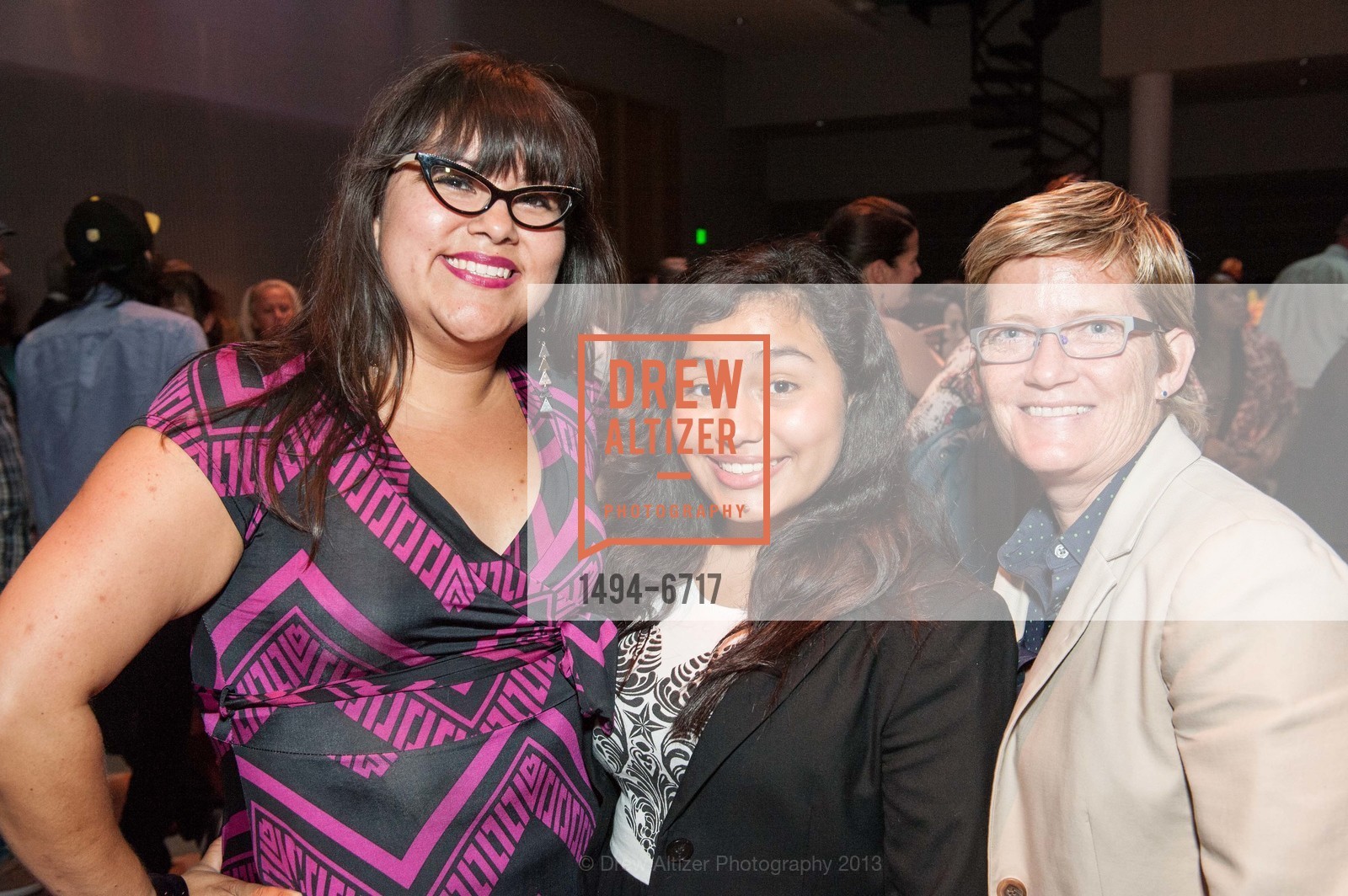Ani Rivera, Maya Paredes-Hernandez, Kristen Angel, THE SAN FRANCISCO FOUNDATION: 2013 Community Leader Awards, Yerba Buena Center for the Arts, Novellus Theater. 700 Howard Street, October 1st, 2013, Photo #1494-6717 Ani Rivera, Maya Paredes-Hernandez, Kristen Angel, Photo #1494-6717