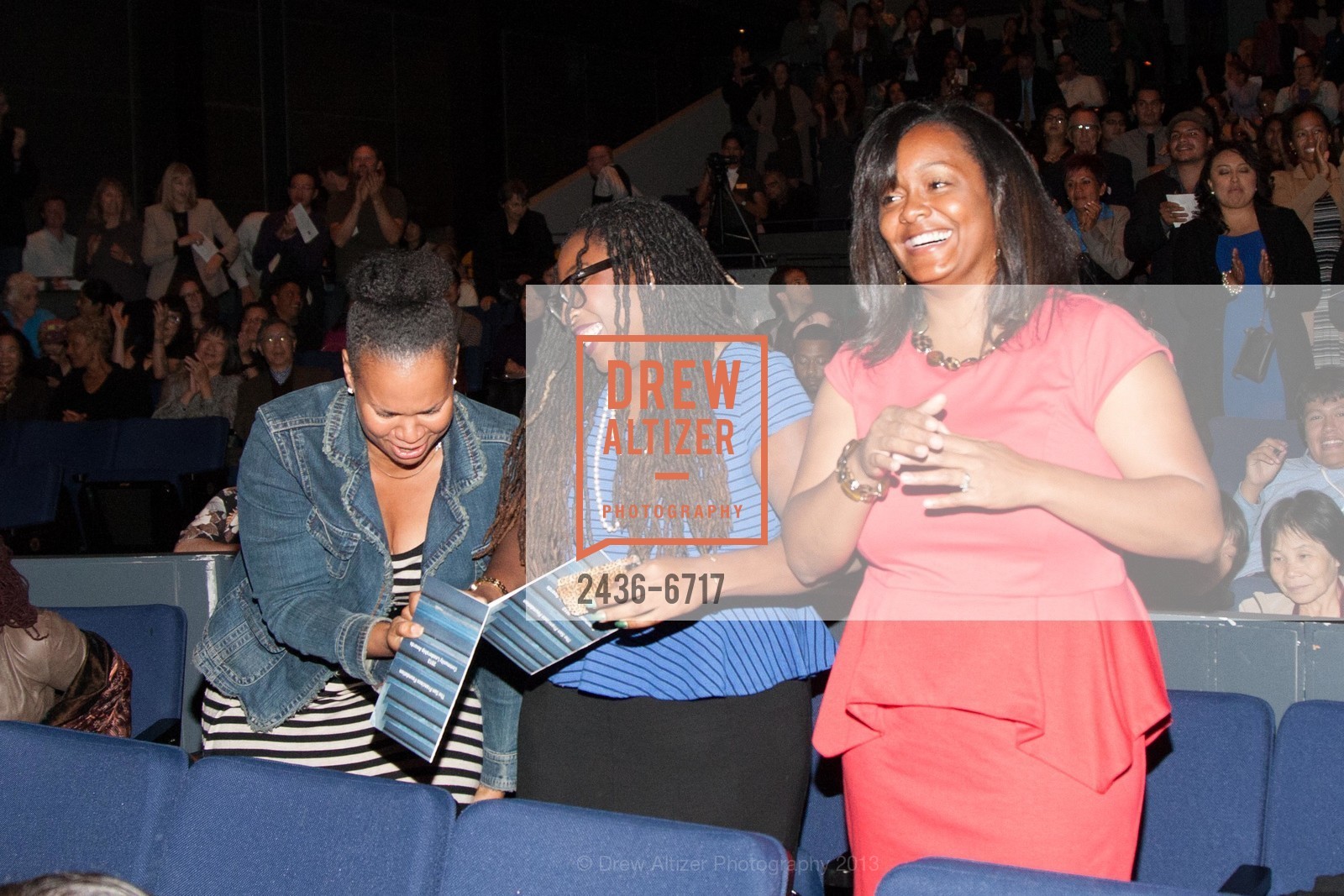Donna Battle, Jasolyn Harris, Cherise McBride, THE SAN FRANCISCO FOUNDATION: 2013 Community Leader Awards, Yerba Buena Center for the Arts, Novellus Theater. 700 Howard Street, October 1st, 2013, Photo #2436-6717 Donna Battle, Jasolyn Harris, Cherise McBride, Photo #2436-6717