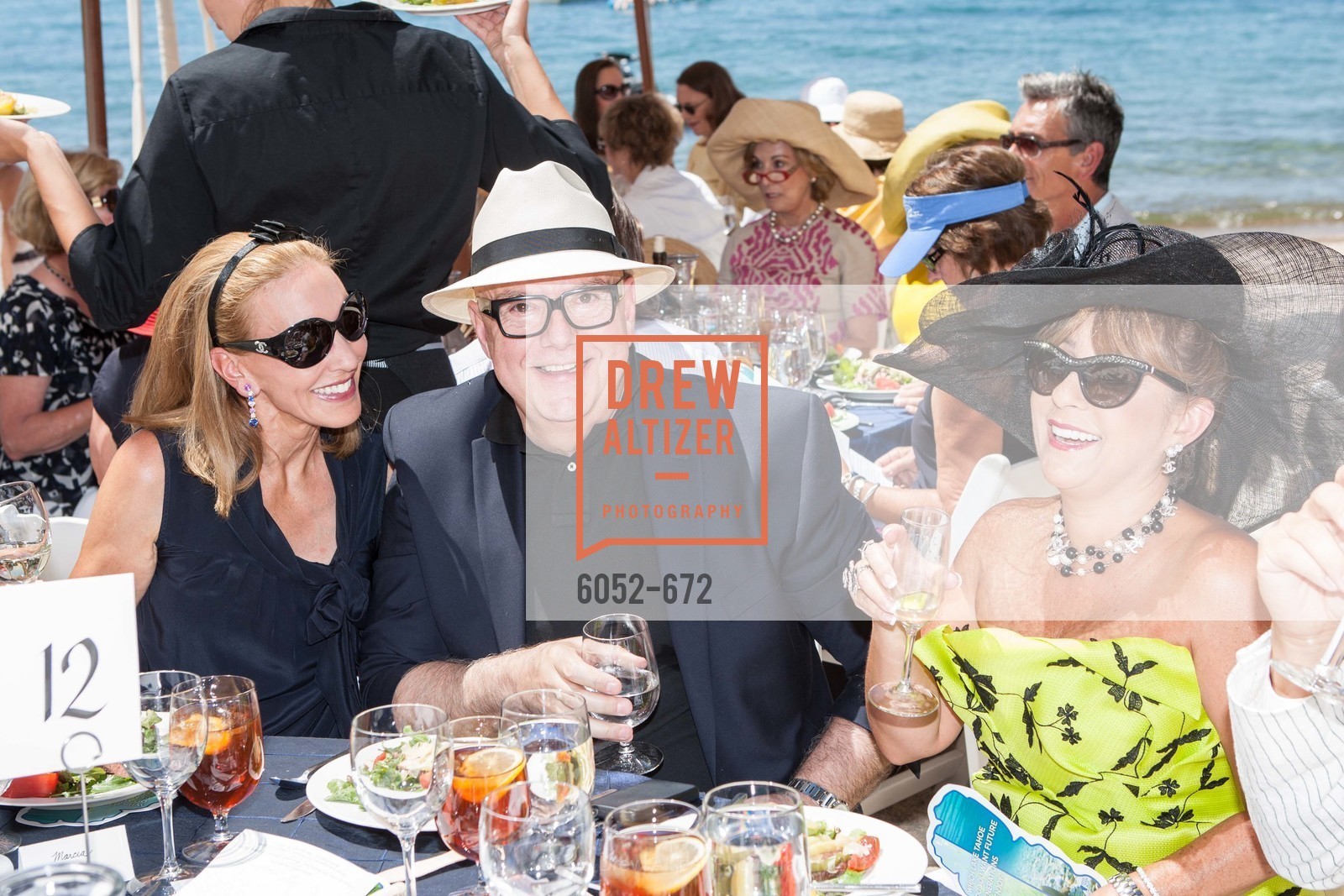 Marsha Messmer, Robert Atkinson, Debbie Ledbetter, League to Save Lake Tahoe Presents Oscar de la Renta 2013 Fashion Show, Incline Village, August 3rd, 2013, Photo #6052-672 Marsha Messmer, Robert Atkinson, Debbie Ledbetter, Photo #6052-672