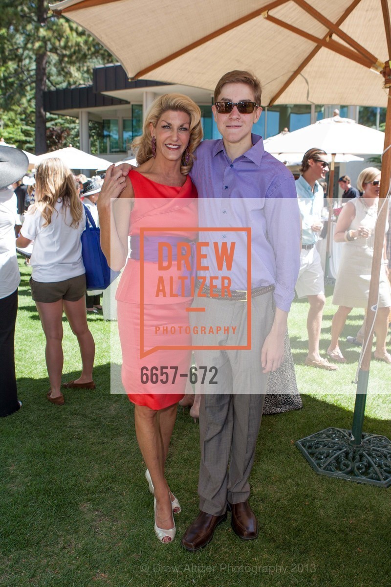 Karen Caldwell, Chase Caldwell, League to Save Lake Tahoe Presents Oscar de la Renta 2013 Fashion Show, Incline Village, August 3rd, 2013, Photo #6657-672 Karen Caldwell, Chase Caldwell, Photo #6657-672