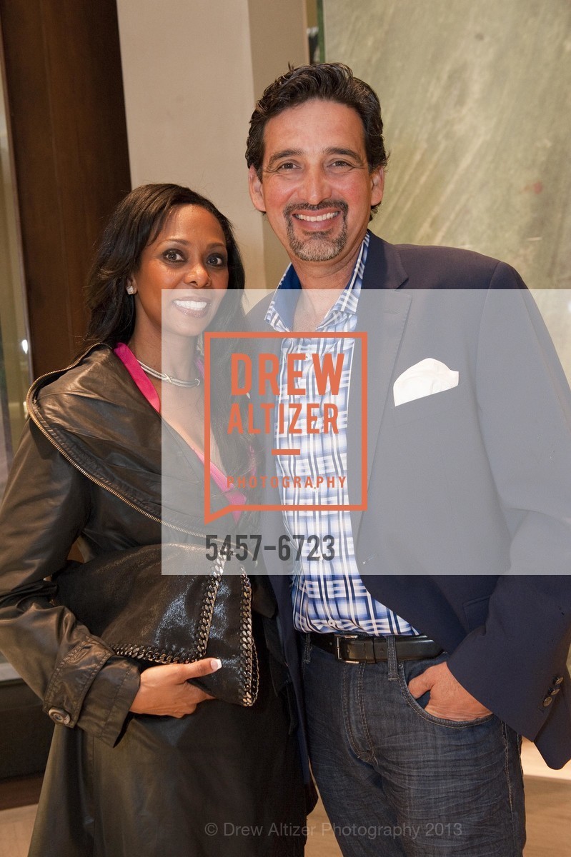 Betty Bolah-Roul, Eric Quesada, SF MAGAZINE Sponsors David Yurman Store Opening at Valley Fair Mall, US, March 7th, 2013, Photo #5457-6723 Betty Bolah-Roul, Eric Quesada, Photo #5457-6723