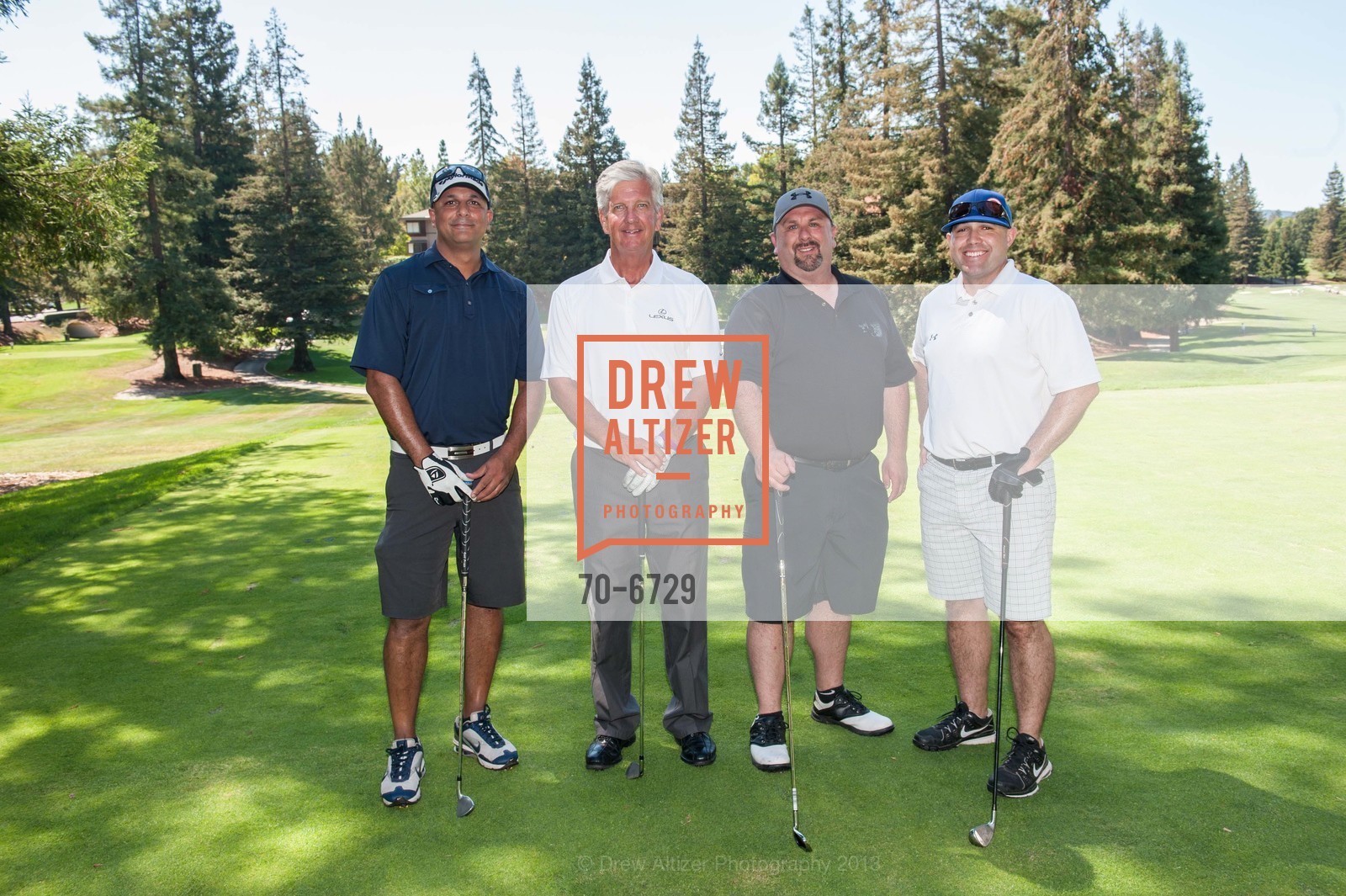 Aman Kashyap, Mark Pfeil, Peter Landre, Tyren Sillanpaa, SEQUOIA HOSPITAL FOUNDATION'S 29th Annual Invitational Golf Tournament, US, September 9th, 2013, Photo #70-6729 Aman Kashyap, Mark Pfeil, Peter Landre, Tyren Sillanpaa, Photo #70-6729