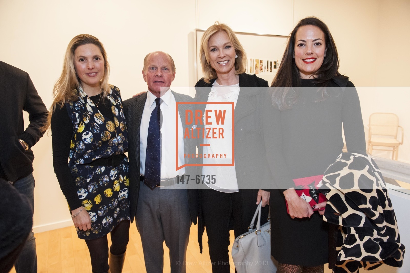 Elise van Middelem, John Berggruen, Deborah McLeod, Domenica Dunlap, Taryn Simon Opening at the John Berggruen Gallery, US, January 16th, 2013, Photo #147-6735 Elise van Middelem, John Berggruen, Deborah McLeod, Domenica Dunlap, Photo #147-6735