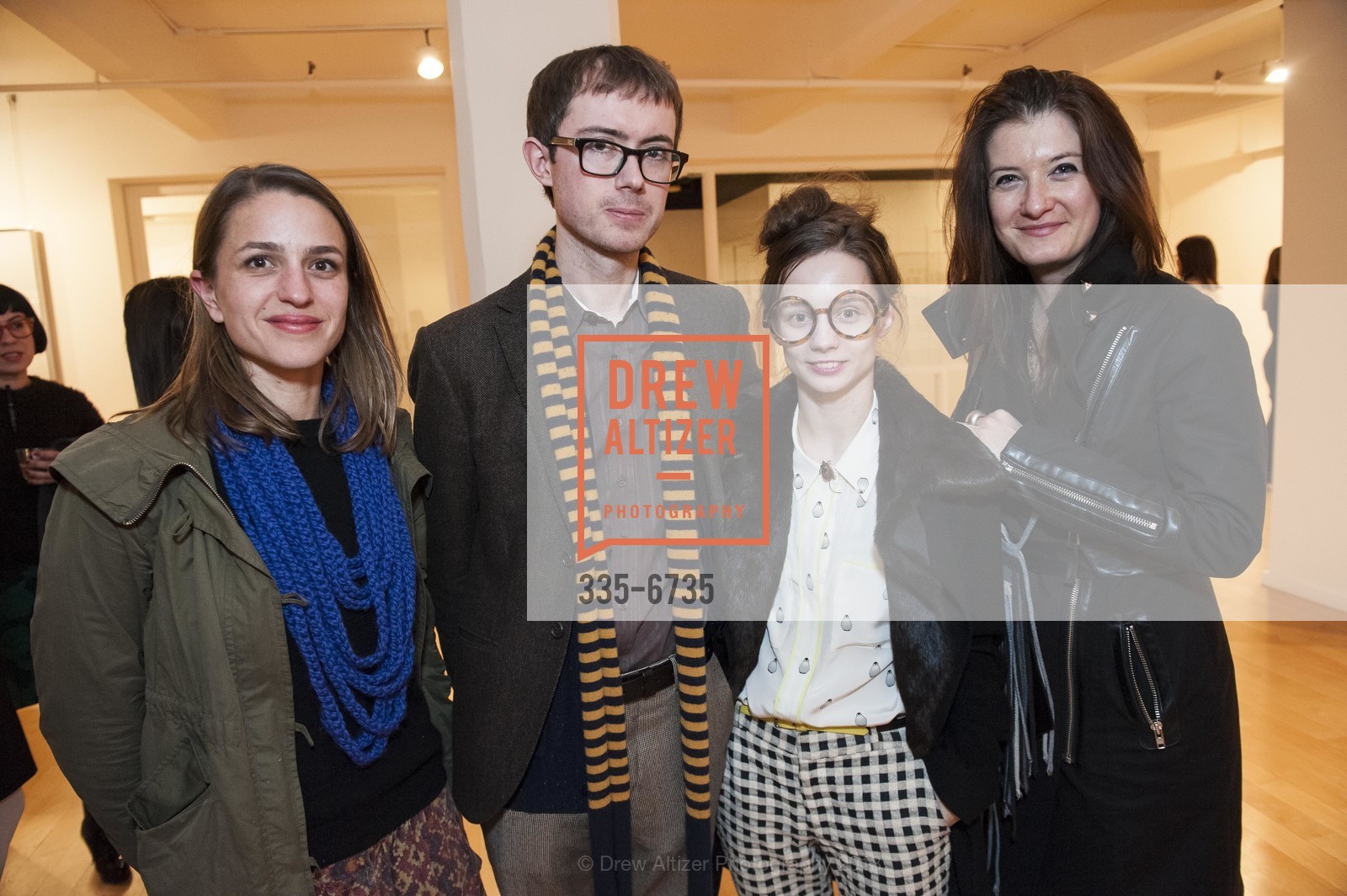 Anna Azquistapaze, Edward King, Maria Kochekova, Amina Horozic, Photo #335-6735