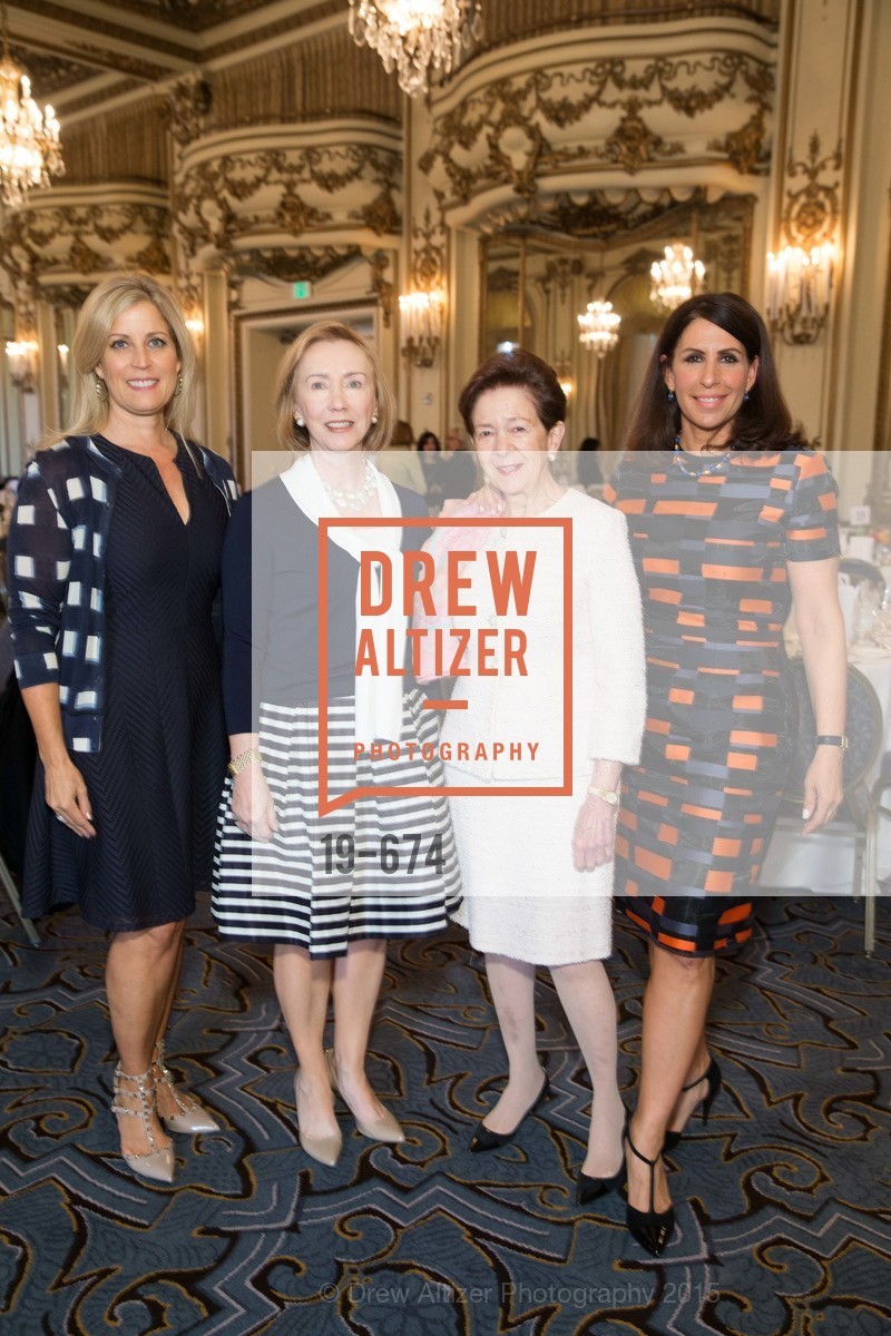 Jane Inch, Trish Otstott, Roselyne Swig, Lisa Grotts, Junior League of San Francisco's WATCH Luncheon, Fairmont Hotel. 950 Mason Street, May 4th, 2015,Drew Altizer, Drew Altizer Photography, full-service event agency, private events, San Francisco photographer, photographer California