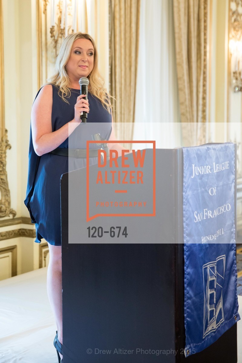 Jennifer Kurrie, Junior League of San Francisco's WATCH Luncheon, Fairmont Hotel. 950 Mason Street, May 4th, 2015,Drew Altizer, Drew Altizer Photography, full-service agency, private events, San Francisco photographer, photographer california