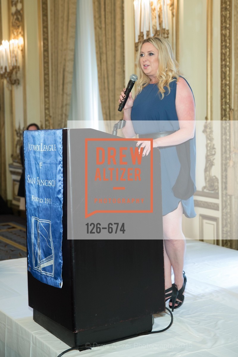 Jennifer Kurrie, Junior League of San Francisco's WATCH Luncheon, Fairmont Hotel. 950 Mason Street, May 4th, 2015,Drew Altizer, Drew Altizer Photography, full-service agency, private events, San Francisco photographer, photographer california