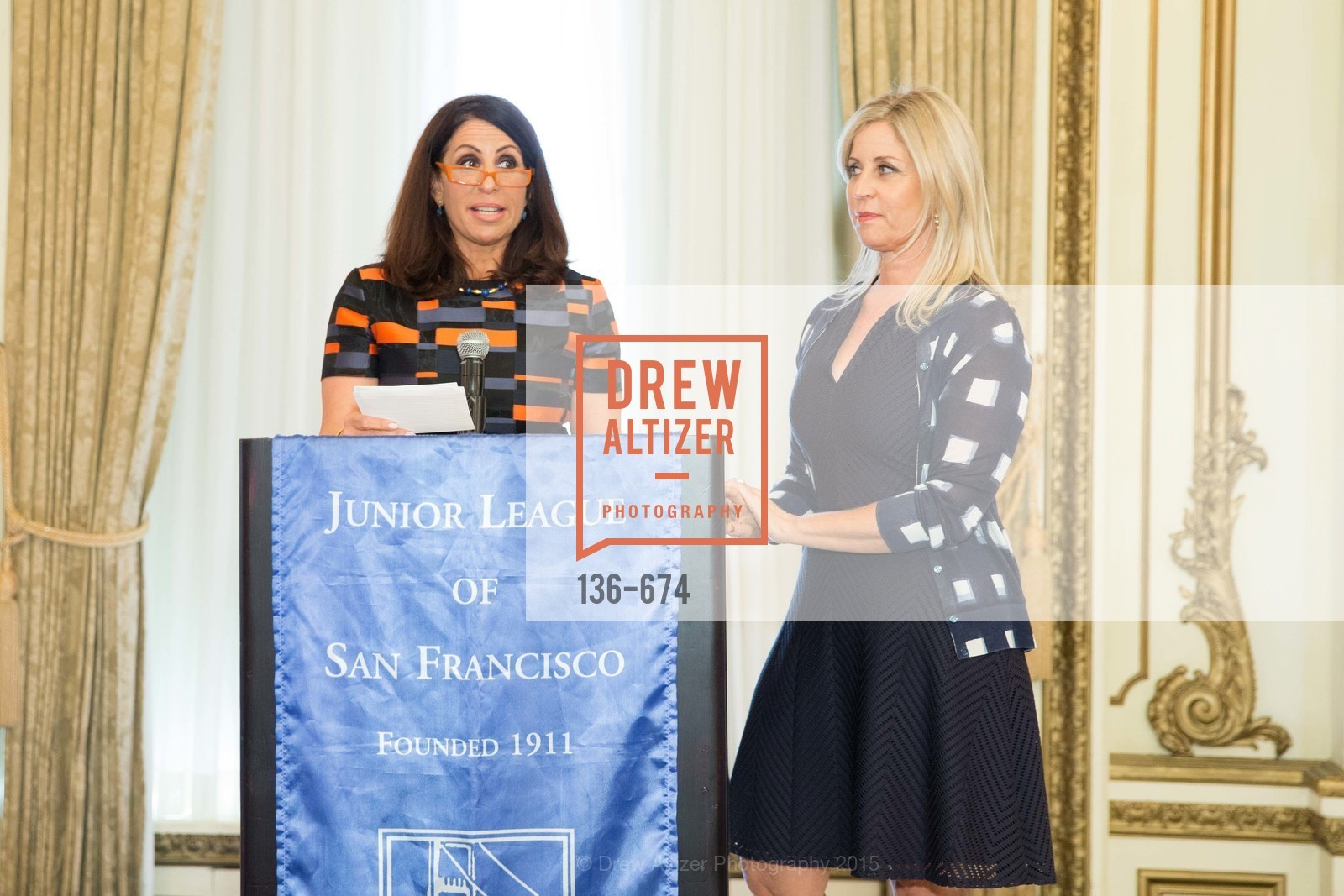 Lisa Grotts, Jane Inch, Junior League of San Francisco's WATCH Luncheon, Fairmont Hotel. 950 Mason Street, May 4th, 2015,Drew Altizer, Drew Altizer Photography, full-service agency, private events, San Francisco photographer, photographer california