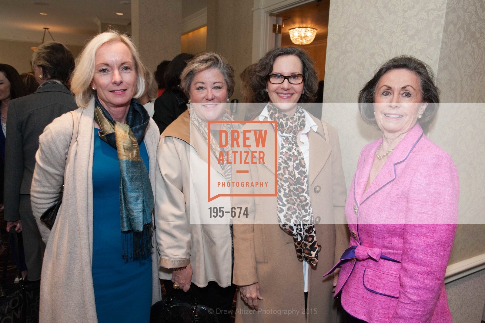 Janet Higgins, Susan Gearey, Leslie Tognazzini, Pat Smith, Junior League of San Francisco's WATCH Luncheon, Fairmont Hotel. 950 Mason Street, May 4th, 2015,Drew Altizer, Drew Altizer Photography, full-service agency, private events, San Francisco photographer, photographer california