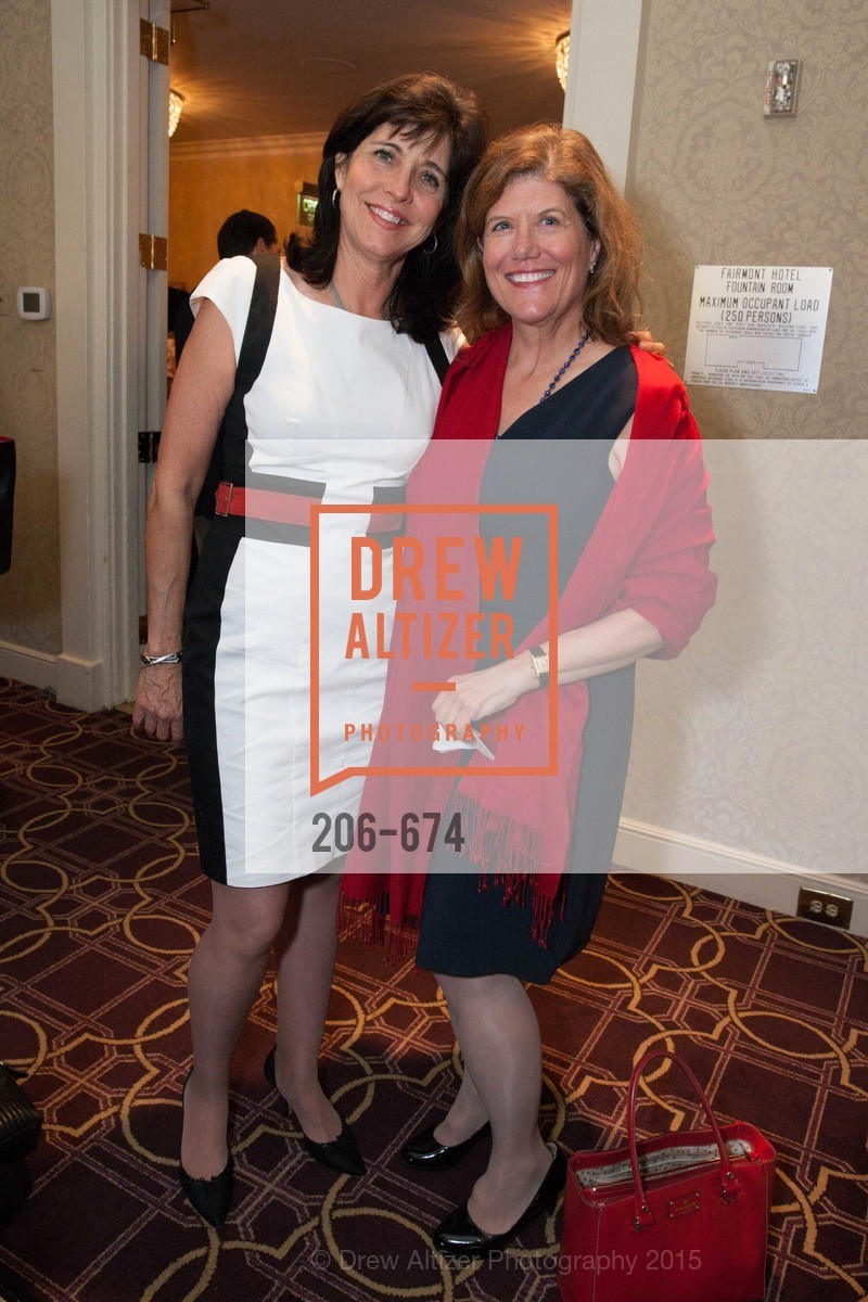 Anne Marie Massocca, Joanne Desmond, Junior League of San Francisco's WATCH Luncheon, Fairmont Hotel. 950 Mason Street, May 4th, 2015